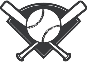 Baseball diamond baseball decal vector google search sport silhouettes clipart