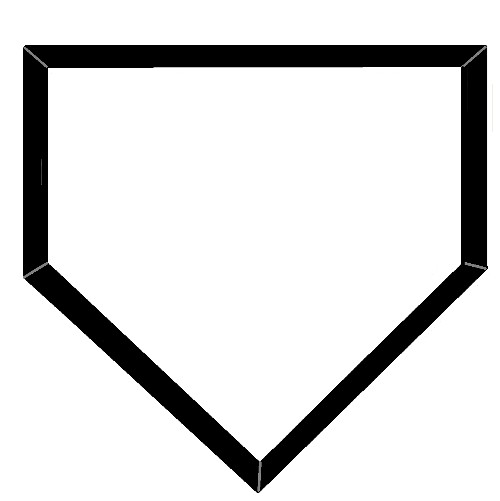 Baseball diamond clipart 5