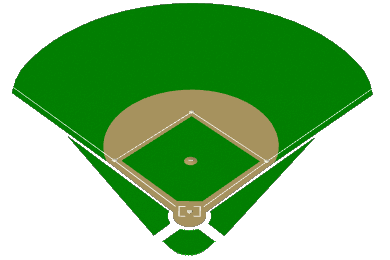 Baseball field clipart free images 3