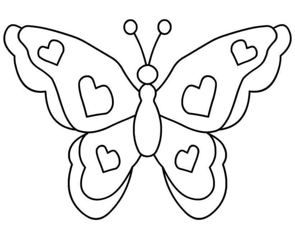 Butterfly  black and white butterfly clipart black and white 2