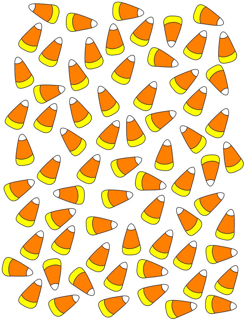 Candy corn kernel graphics the doodle place clip art