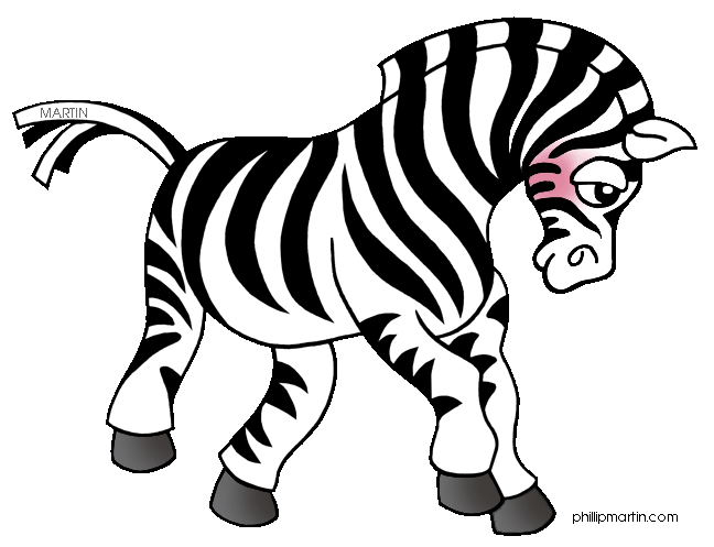 Cartoon zebra clipart animals clip art downloadclipart org
