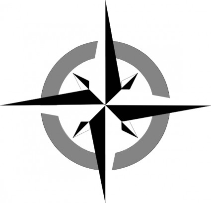 Compass clipart 0 north starpass clip art vector clipartwiz image