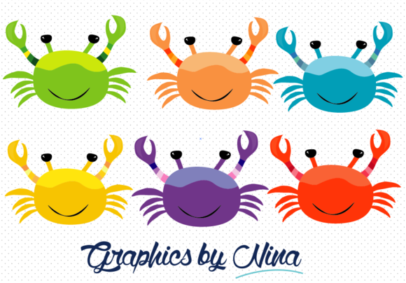Crab clipart photos graphics fonts themes templates creative