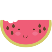 Cute watermelon summer clip art almales - WikiClipArt