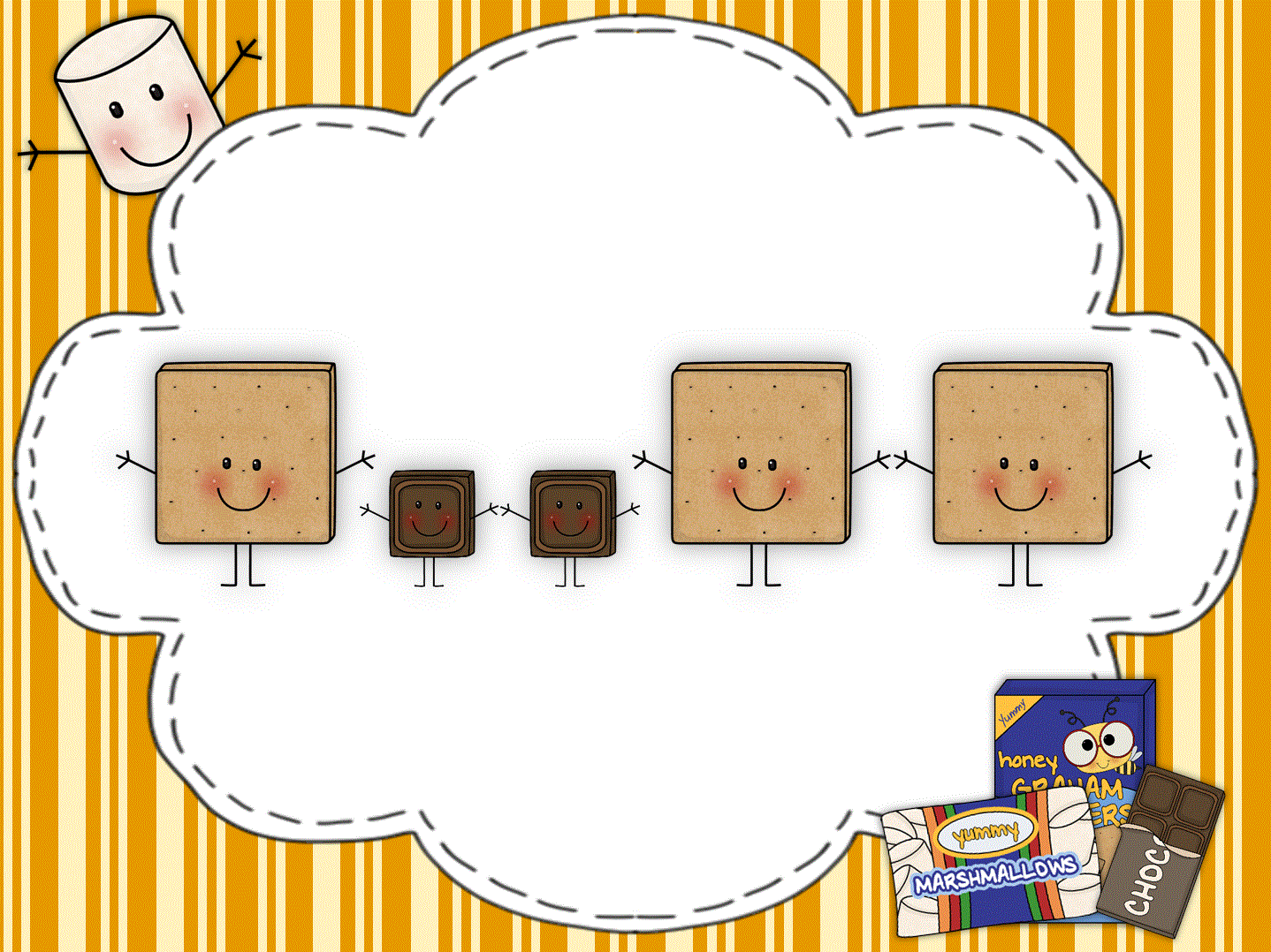 Displaying images for making smores clipart