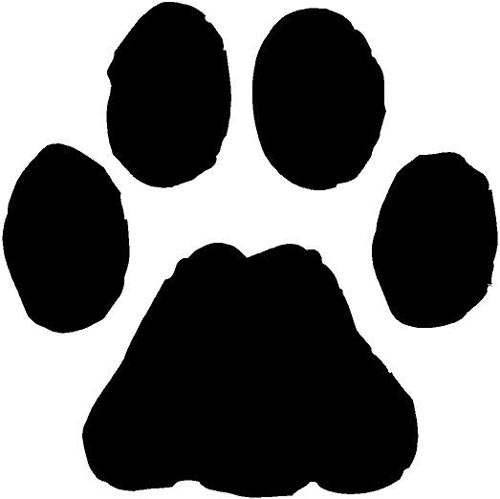 Dog paw print clipart 2 - WikiClipArt
