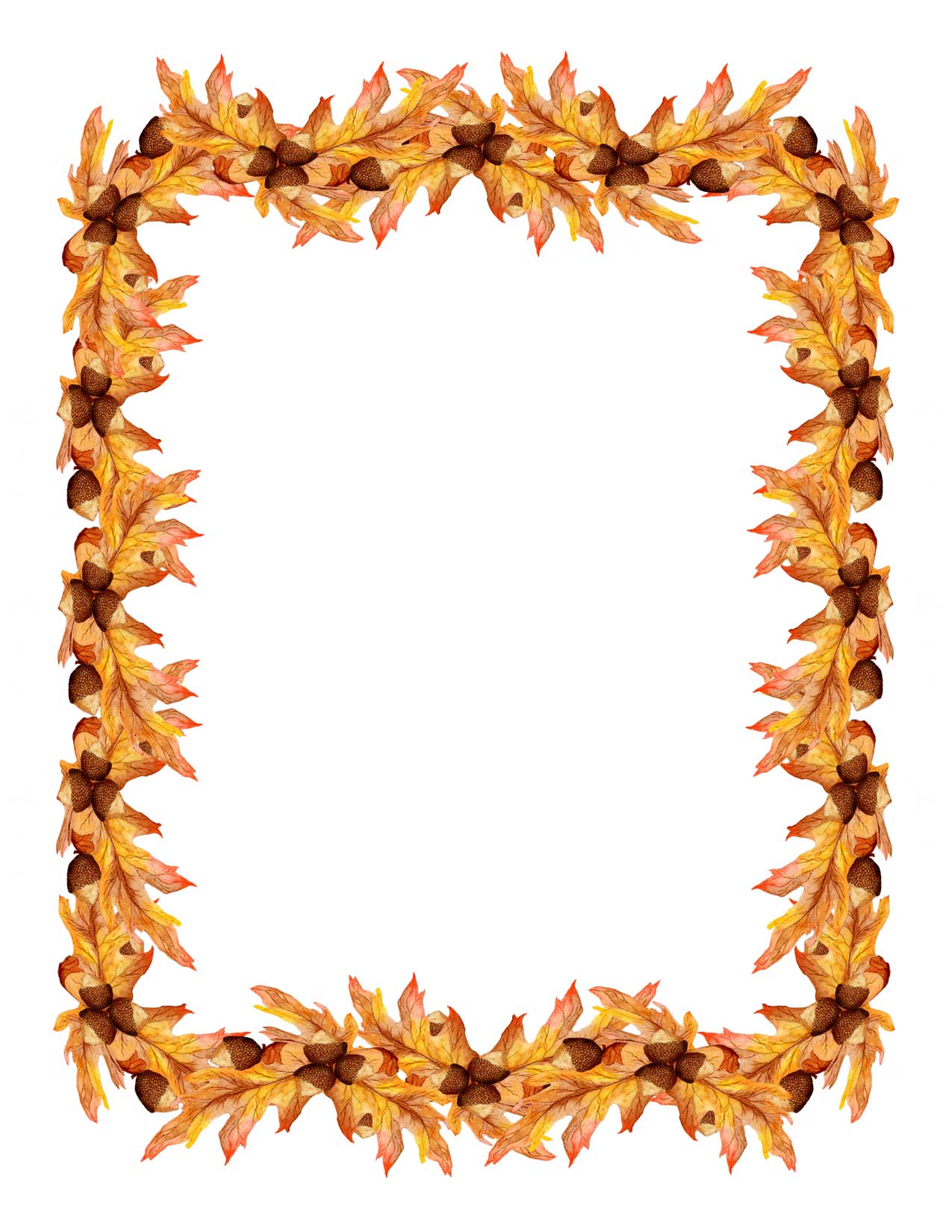 Fall border fall leaves border clipart free images 4