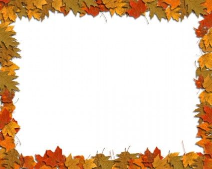 Fall border hd picture free photos and fall leaves on clip art