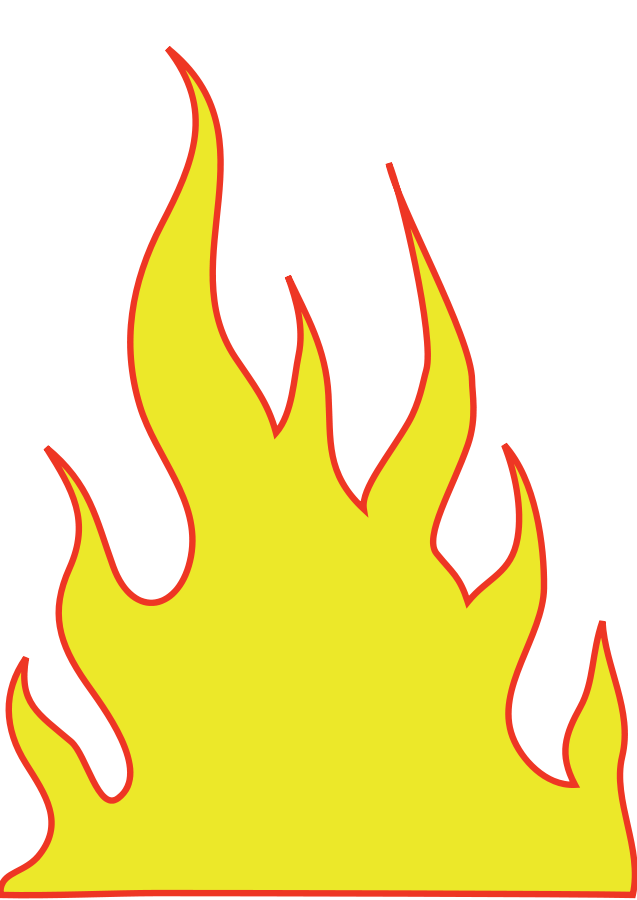 Flame clipart 5