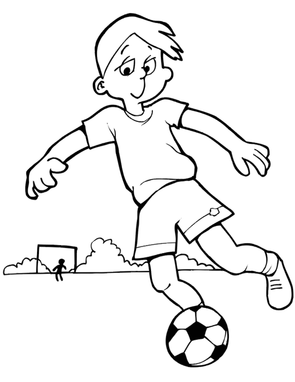Football  black and white a boy playing football black and white clipart free to use clip