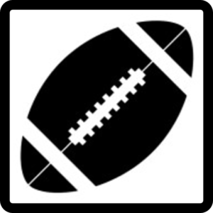 Football  black and white football clipart black and white free