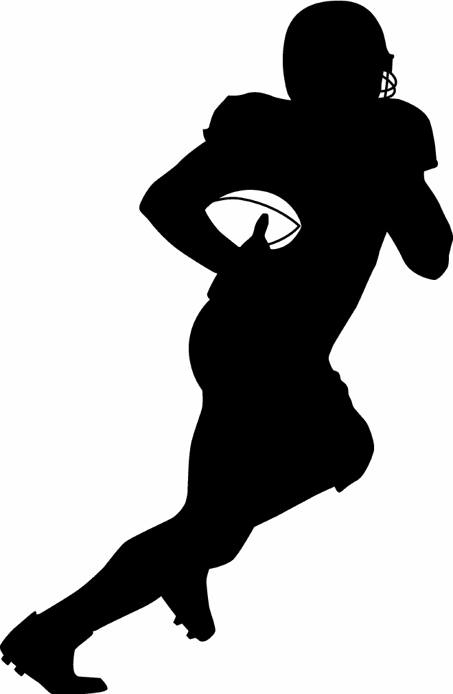 Football  black and white image of football clipart 0 clip art on
