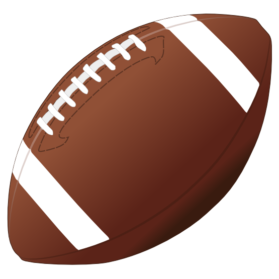 Football clipart black and white free images 3