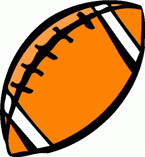 Football clipart black and white free images 7
