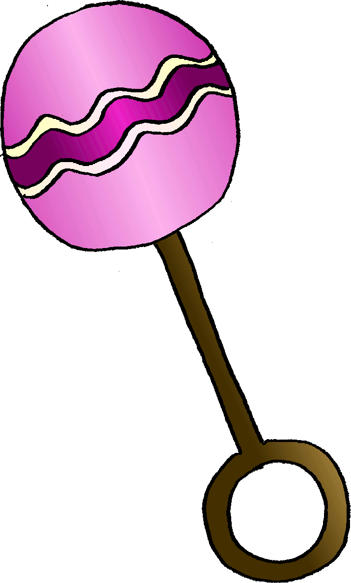 Free baby rattle clipart the cliparts