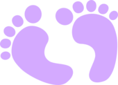 Free clip art baby feet borders clipart images - WikiClipArt