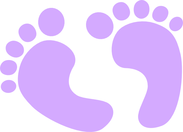 Free clip art baby feet borders clipart images