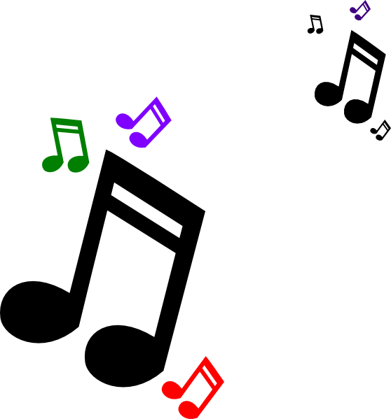 Free clipart music notes symbols