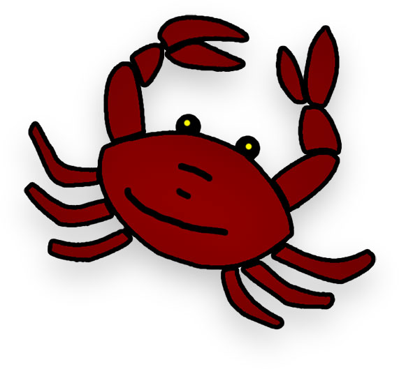 Free crab animations clipart s 2