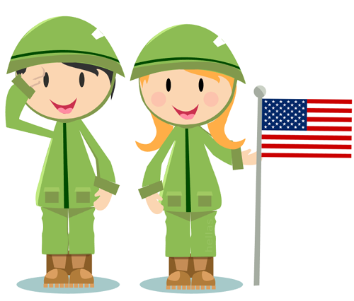 Free memorial day and patriotic clipart graphics
