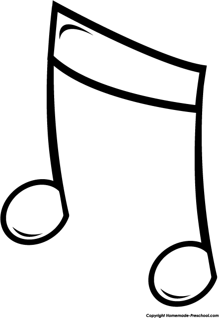 Free music notes clipart 2