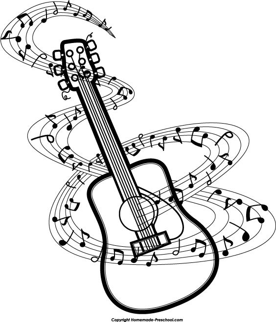 Free music notes clipart 4