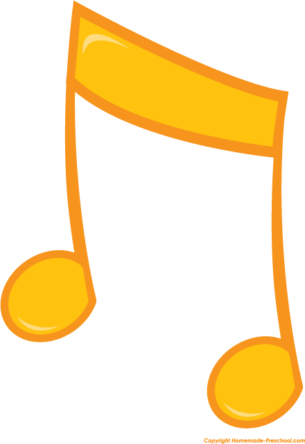 Free music notes clipart 5