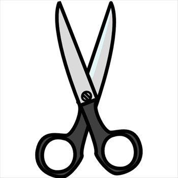 Free scissors clipart graphics images and photos