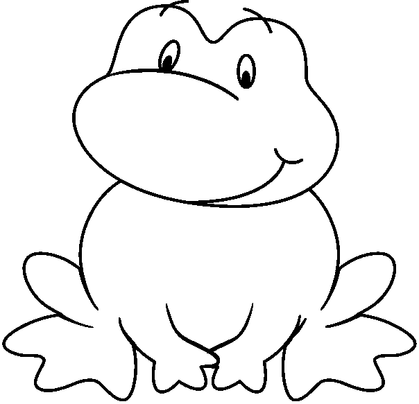 Frog  black and white black and white pictures of frogs clipart
