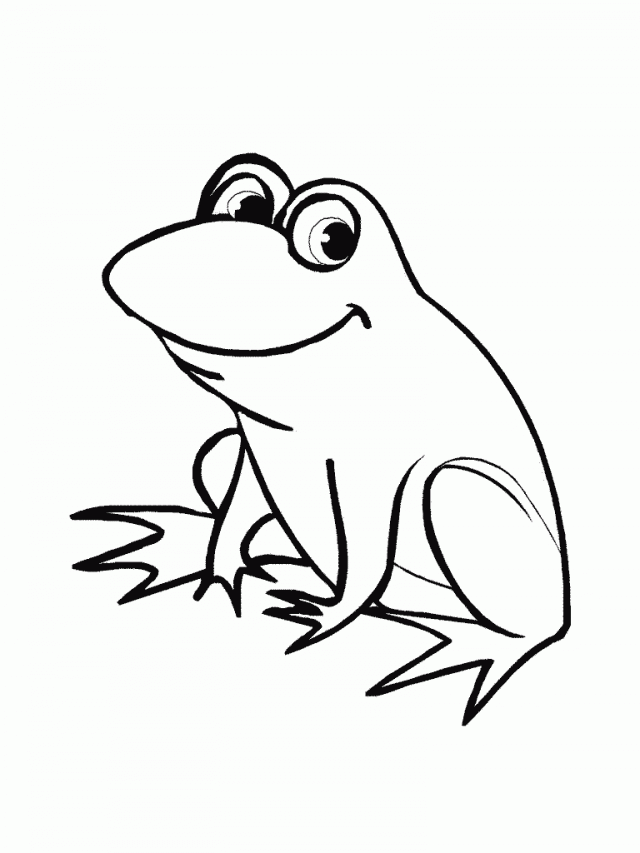 Frog  black and white frog clipart black and white 6