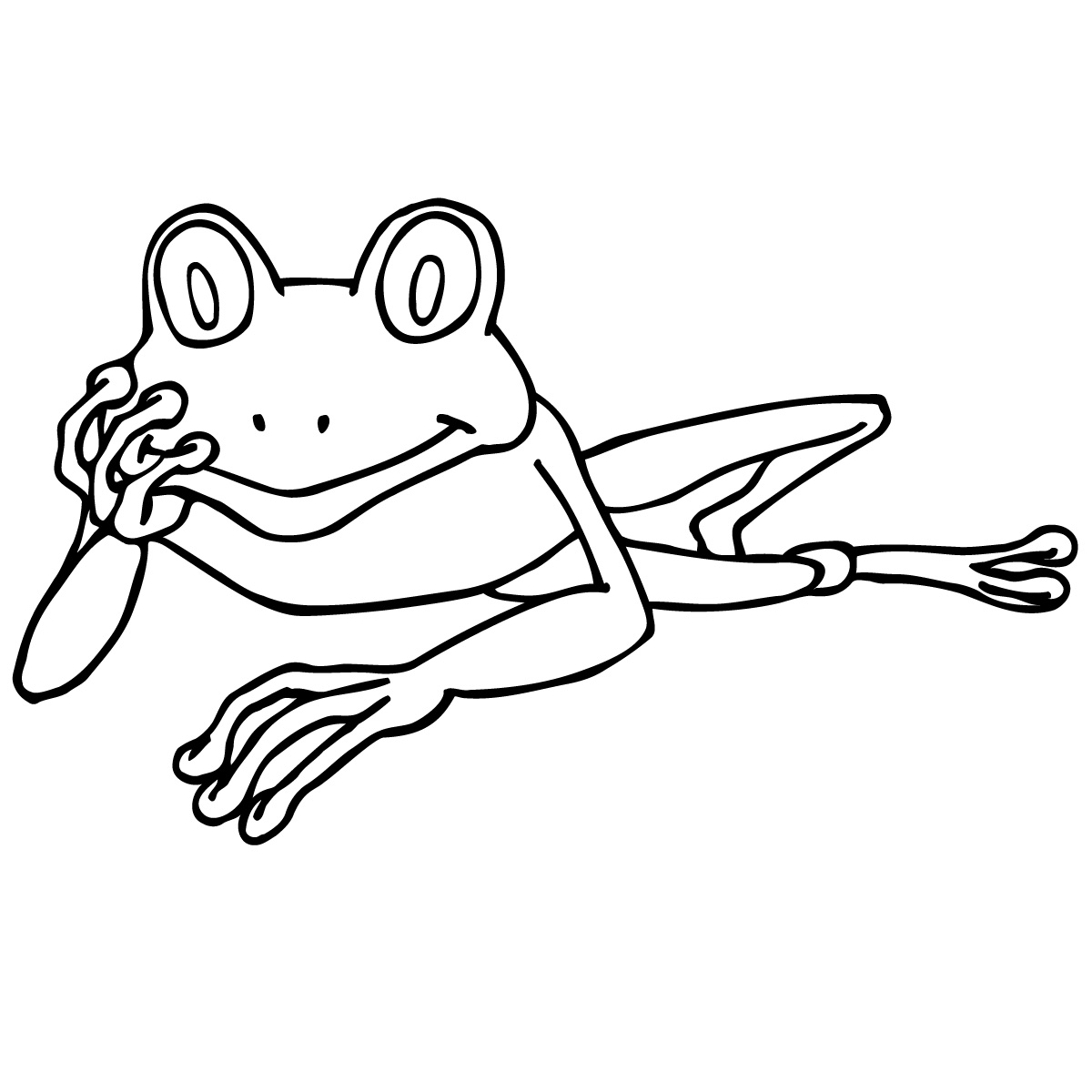 Frog  black and white tree frog clip art black and white free clipart 3