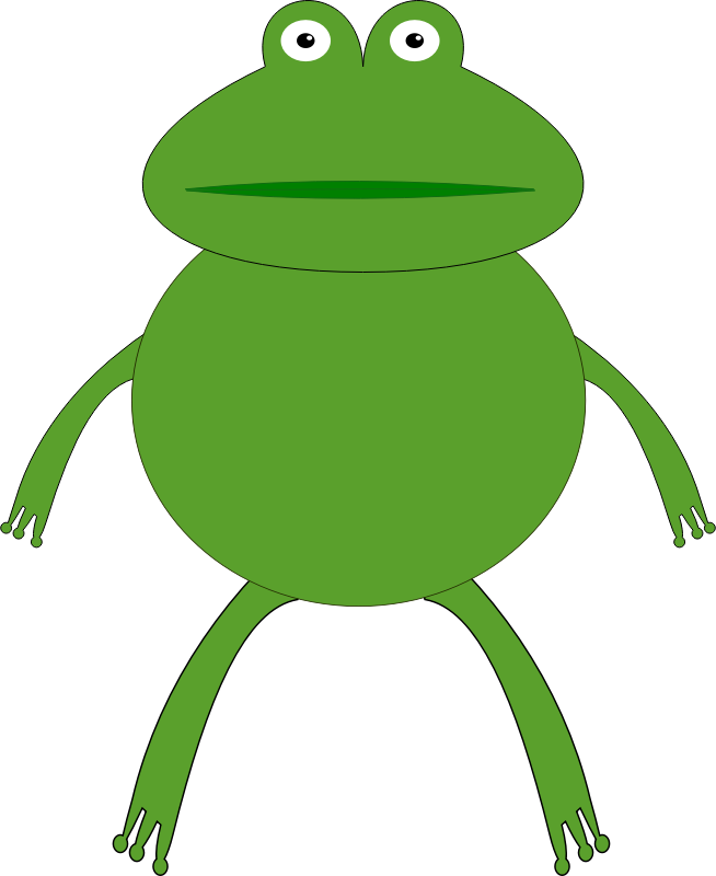 Frog free to use clip art 2