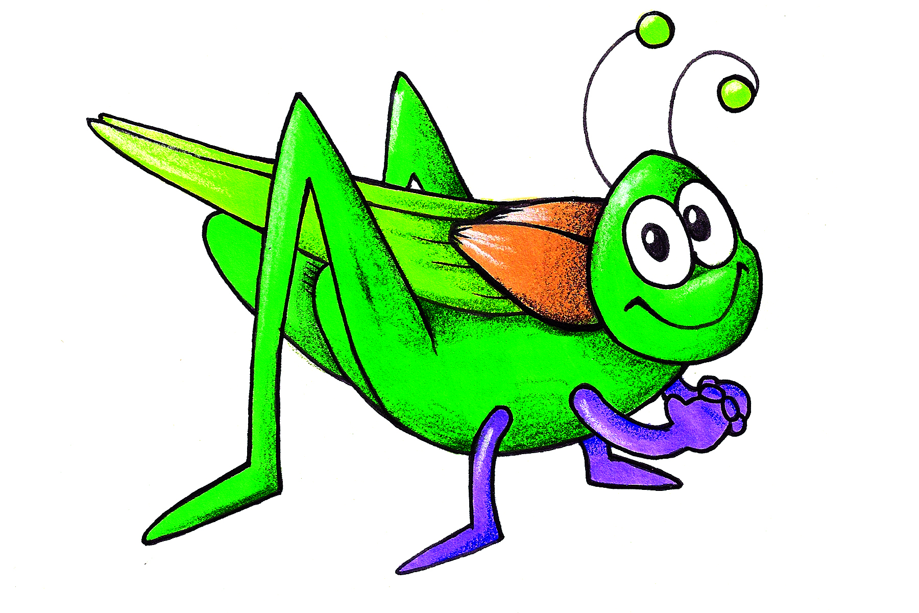 Grasshopper cliparts 2