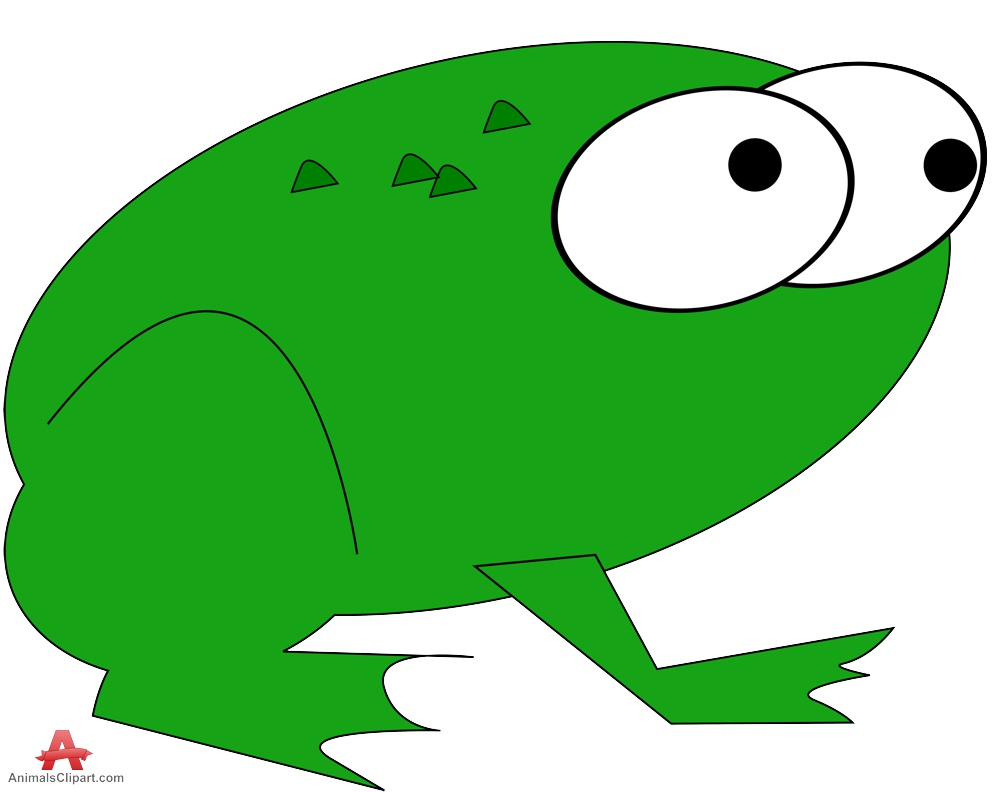 Greenic frog clipart free design download