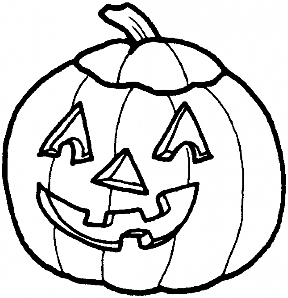 Halloween  black and white pumpkin clipart black and white 6