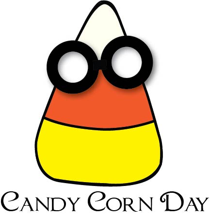 Happy candy corn day clipart