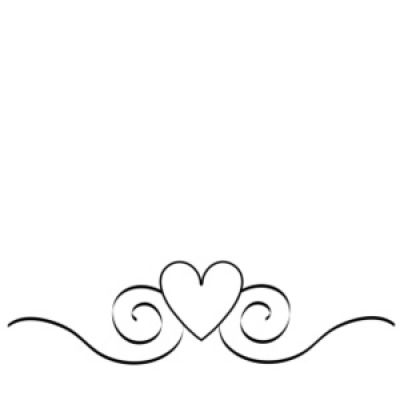 Heart clipart black and white black and white heart clipart 6