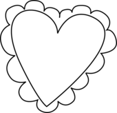 Heart clipart black and white heart black and white clipart 2 - WikiClipArt