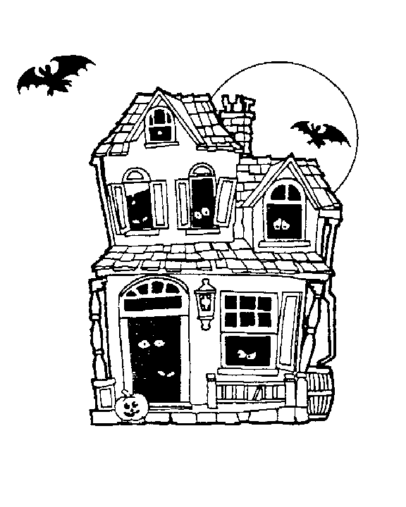 House  black and white free haunted house clipart halloween clip art