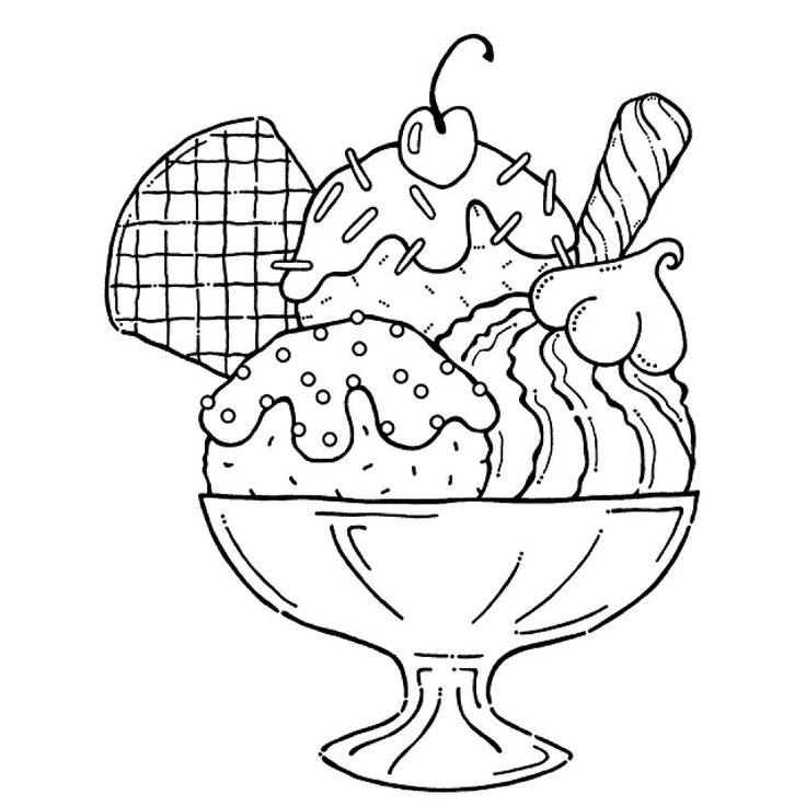 Ice cream sundae clipart 11