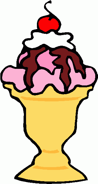 Ice cream sundae clipart free images 5