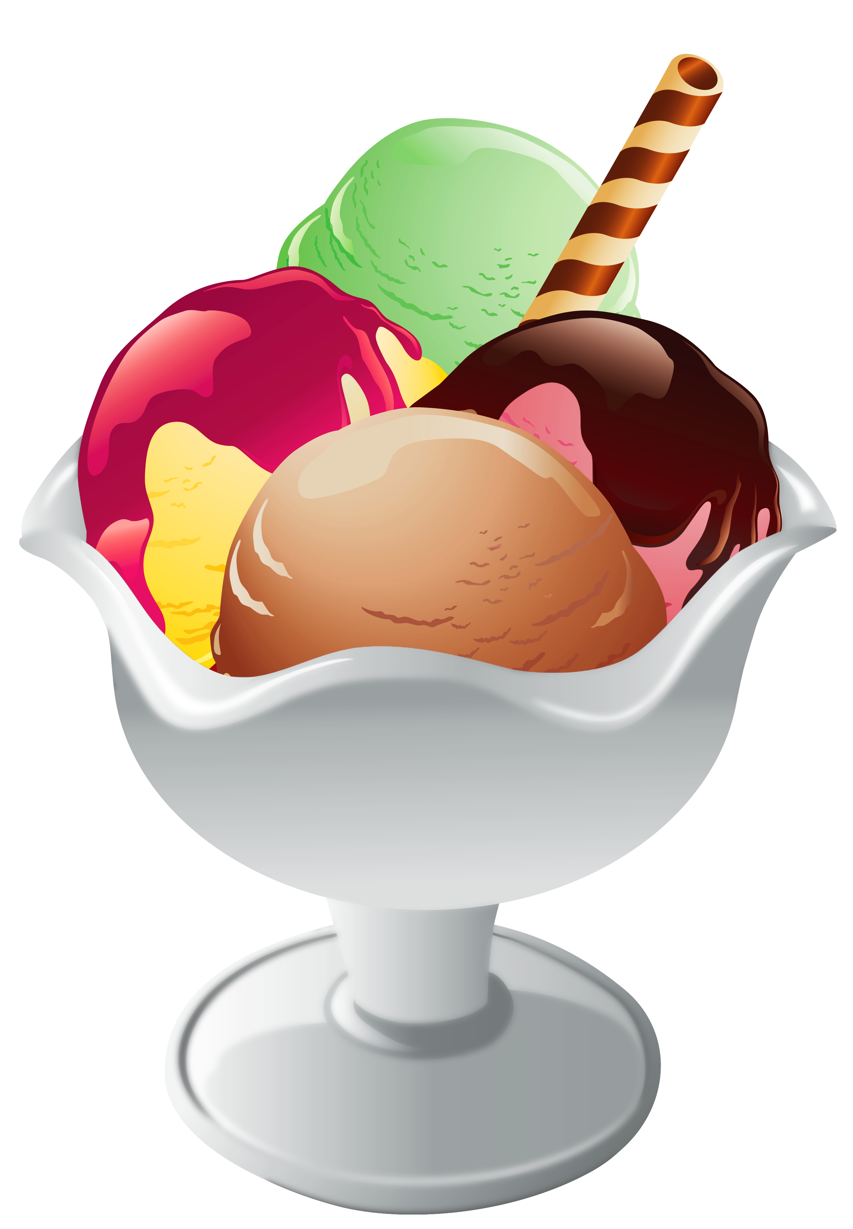 Ice cream sundae ice cream clipart to download
