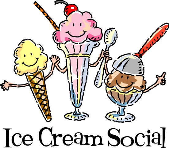 Ice cream sundae ice cream july clipart