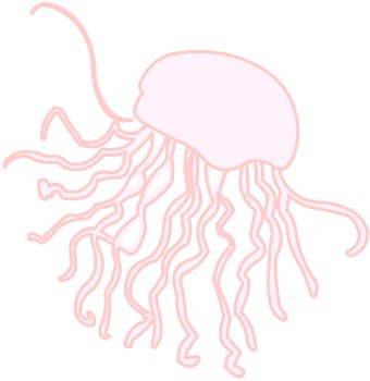 Jellyfish clip art 7