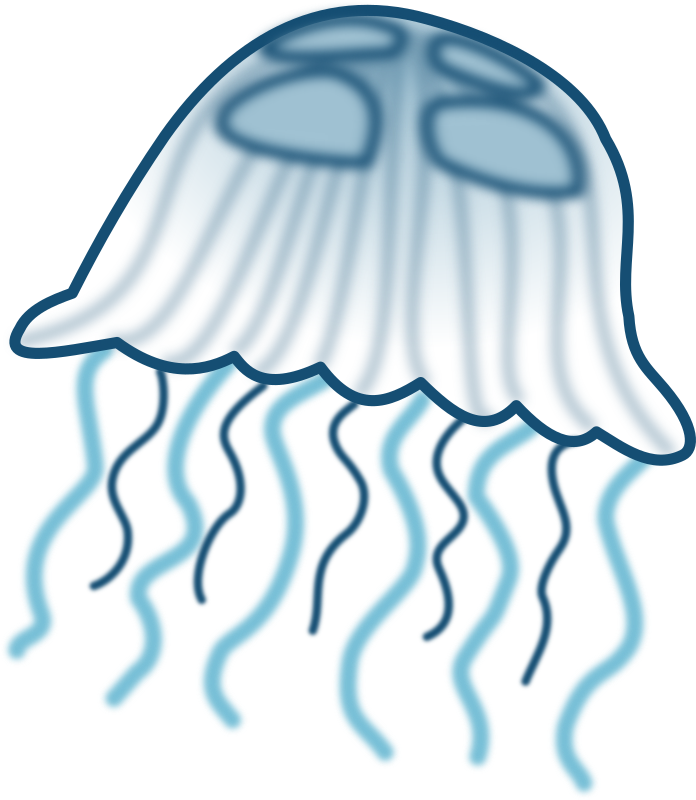 Jellyfish free to use clip art