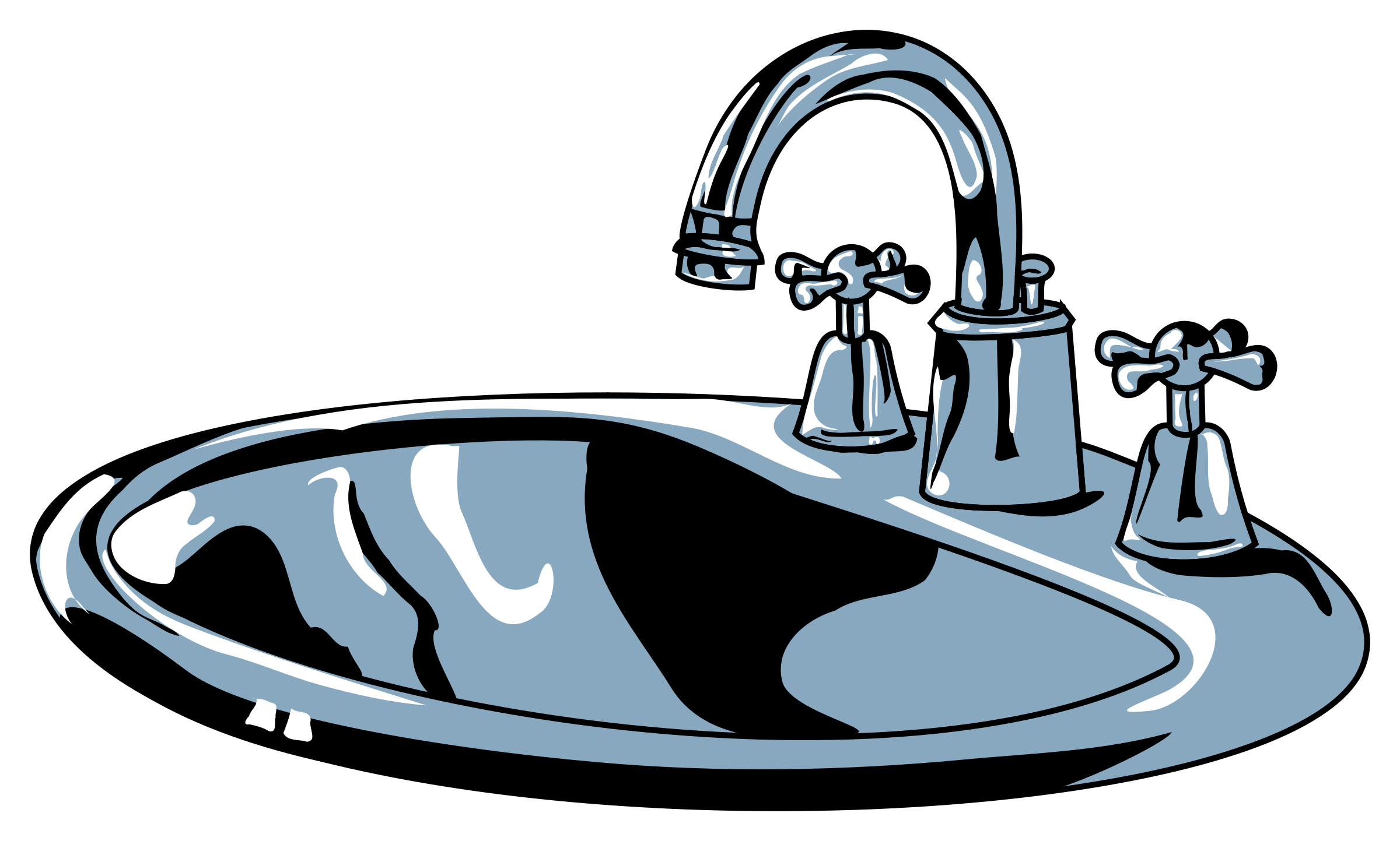 Kitchen sink clipart free images 2