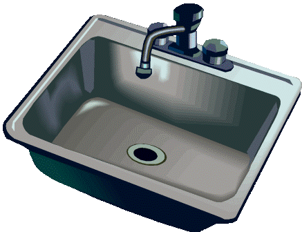 Kitchen sink clipart free images 3