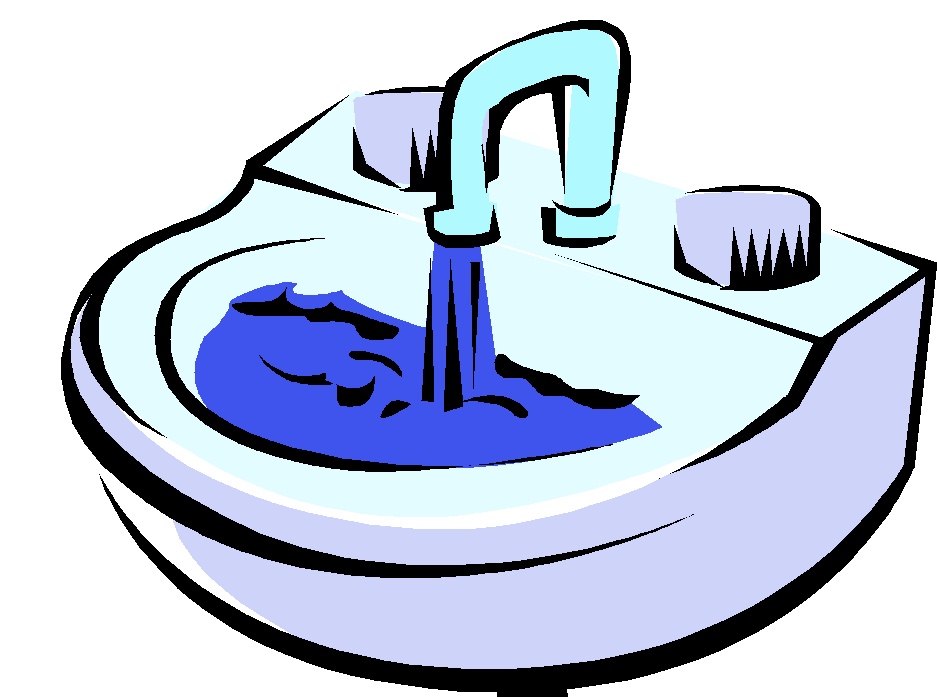 Kitchen sink clipart free images