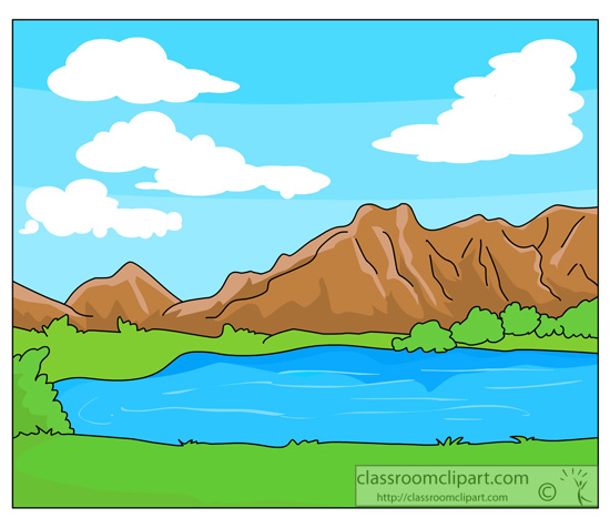 Lake clip art free clipart images 4